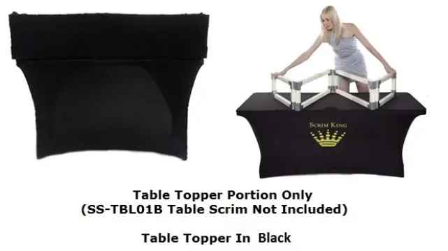 Scrim-King SS-TTP602-B Table Topper