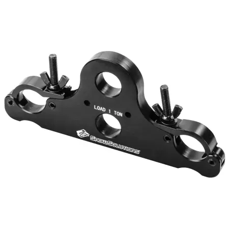 Show Solutions Truss Pick 12HDB | 12in Truss Pick - 1 Ton Capacity | Heavy-Duty Black Compact Rigging Plate