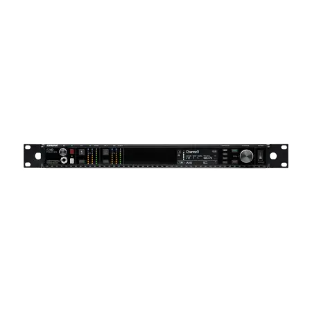 Shure AD4D | Dual-Channel Digital Wireless Receiver with Dante & AES3 Output