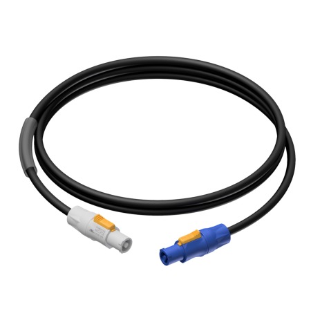 Square Cable PCPC-03 IP | 3ft IP65 PowerCon to PowerCon Cable