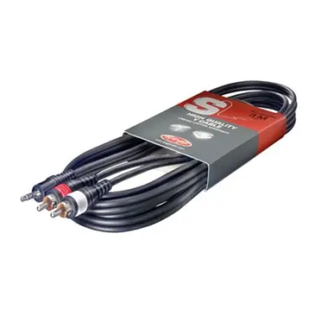 Stagg SYC3/MPS2CM (1/8 to RCA Cable)