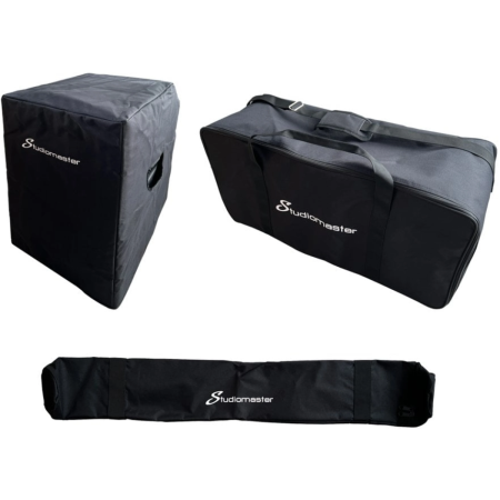 Studiomaster CORE 121 Cover Set | 3-Piece Protective Cover Set | Durable Branded Protection
