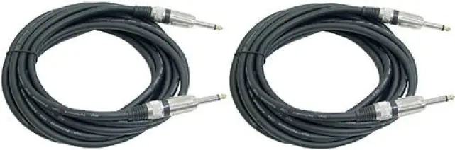 Technical Pro HiFi 12' 1/4" to 1/4" 16 Gauge (standard) (pair)