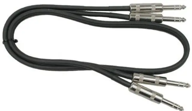 Technical Pro HiFi 3' Dual 1/4in to Dual 1/4in 16 Gauge (deluxe)