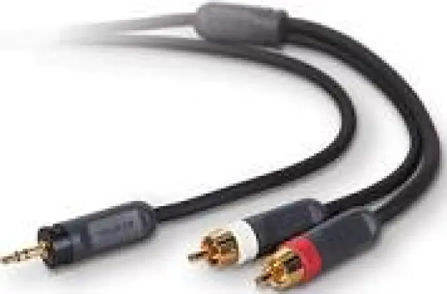 Technical Pro Hifi 6' 1/8in to dual RCA (deluxe) - iPod/Laptop