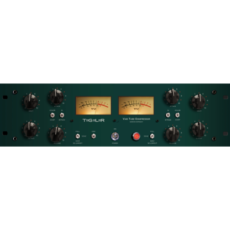 Tegeler Audio Vari Tube Compressor | Vari-Mu Bus Compressor with Tube Tone | Stereo Mastering and Mix Glue Processor
