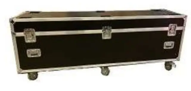 Theatrixx XVA-FC-2S | Totem Indoor Dual Flight Case, For 2 x Single Width Totems
