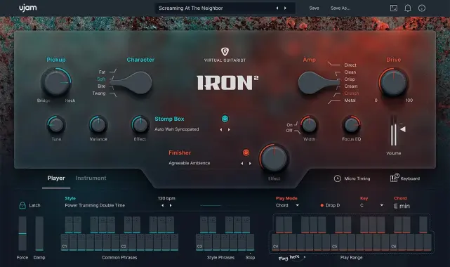 UJAM IRON 2 | Virtual Rock Guitarist Plug-In (Digital Download)