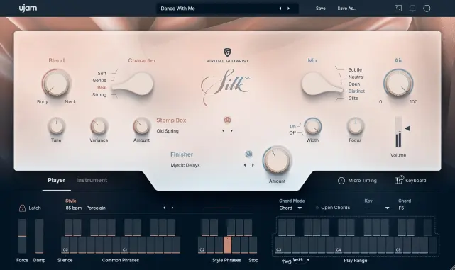 UJAM SILK 2 | Expressive Nylon-String Virtual Guitar (Digital Download)