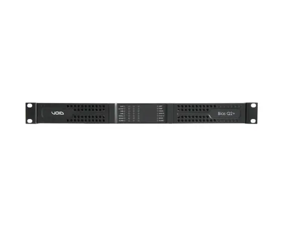 VOID Acoustics Bias Q2+ | 4800W 4-Channel Amplifier with DSP and AES67
