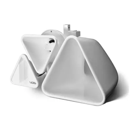 VOID Acoustics Tri Motion White  | Three-Way Bi-Amped Sculpted Loudspeaker Array