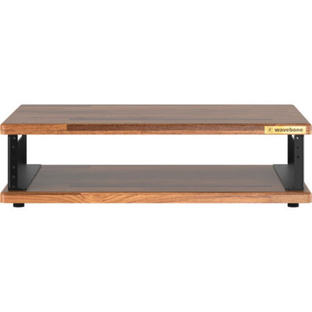 Wavebone Stella 2U Rackmount Case Wood | 2U Desktop Rack | Portable Studio Rack