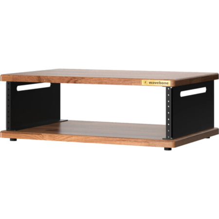 Wavebone Stella 4U Rackmount Case | Wood Rack Case for Headquarter and Fin | MDF and Metal Construction