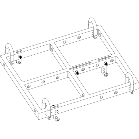 Wharfedale Pro WLA-28 C-FLY FR-WH | White Fly Frame for WLA-28 | 450kg Workload Limit