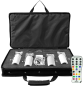 Chauvet DJ EZPin Pack 4 | 4 Battery LED Pin Spots with Remote | Magnetic Mount & Carry Bag thumbnail 1