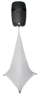 Scrim King SPK03-W | Triple Sided Speaker Stand Scrim (White) thumbnail 1